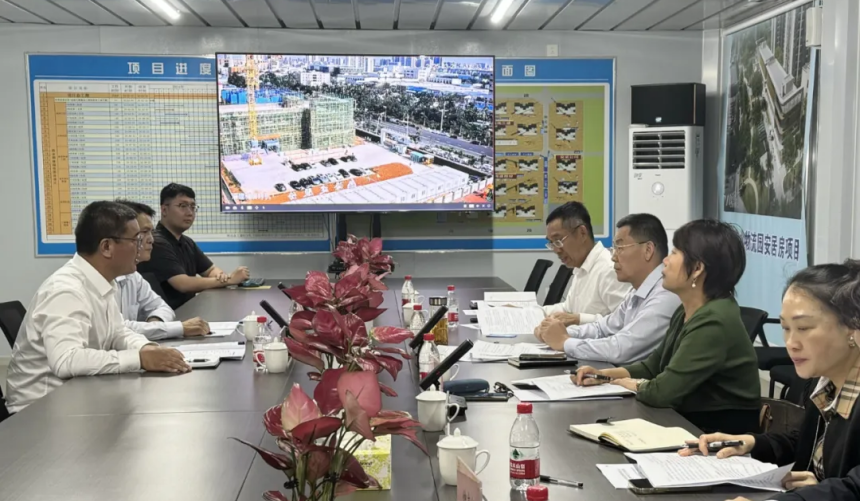 海南建投外部董事到浩业物流园安居房项目开展专题调研.png