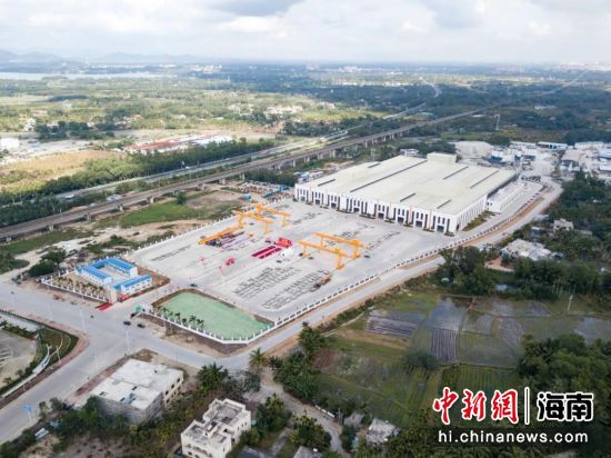 万宁建筑产业化基地全景。图片来源：海建集团